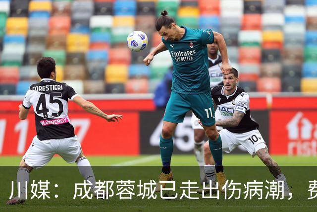川媒：成都蓉城已走出伤病潮，费利佩完全康复、罗慕洛恢复顺利